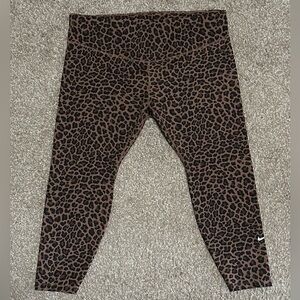 Nike Dri-Fit Leopard Leggings 3XL Plus Size